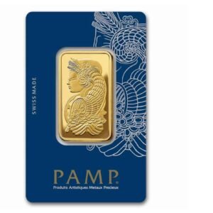 PAMP 1oz GOLD BAR - Lady Fortuna