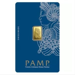 PAMP 1 GRAM GOLD BAR - Lady Fortuna
